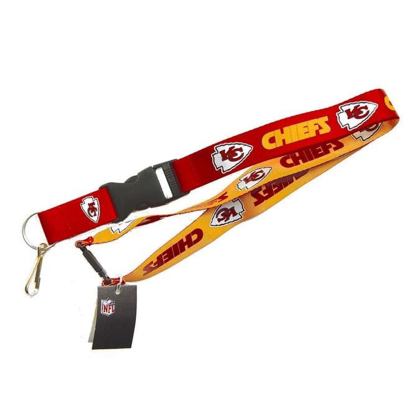 Kansas City Chiefs Lanyard Reversible