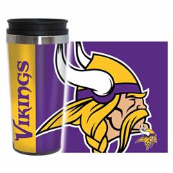 Picture of Minnesota Vikings Travel Mug - 14 oz Full Wrap - Hype Style