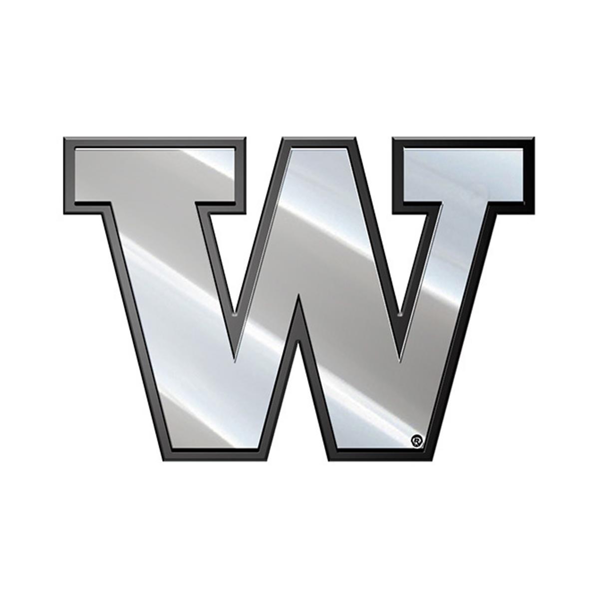 Washington Huskies Auto Emblem Premium Metal