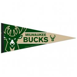 Milwaukee Bucks 12x30 Premium Style Pennant