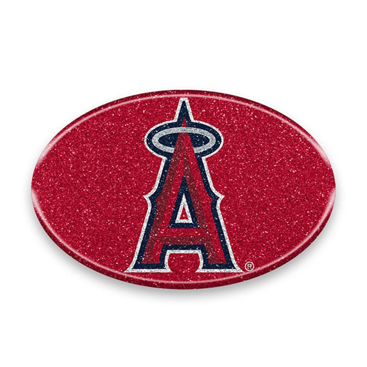 Picture of Los Angeles Angels Auto Emblem - Oval Color Bling