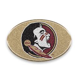 Picture of Florida State Seminoles Auto Emblem - Oval Color Bling