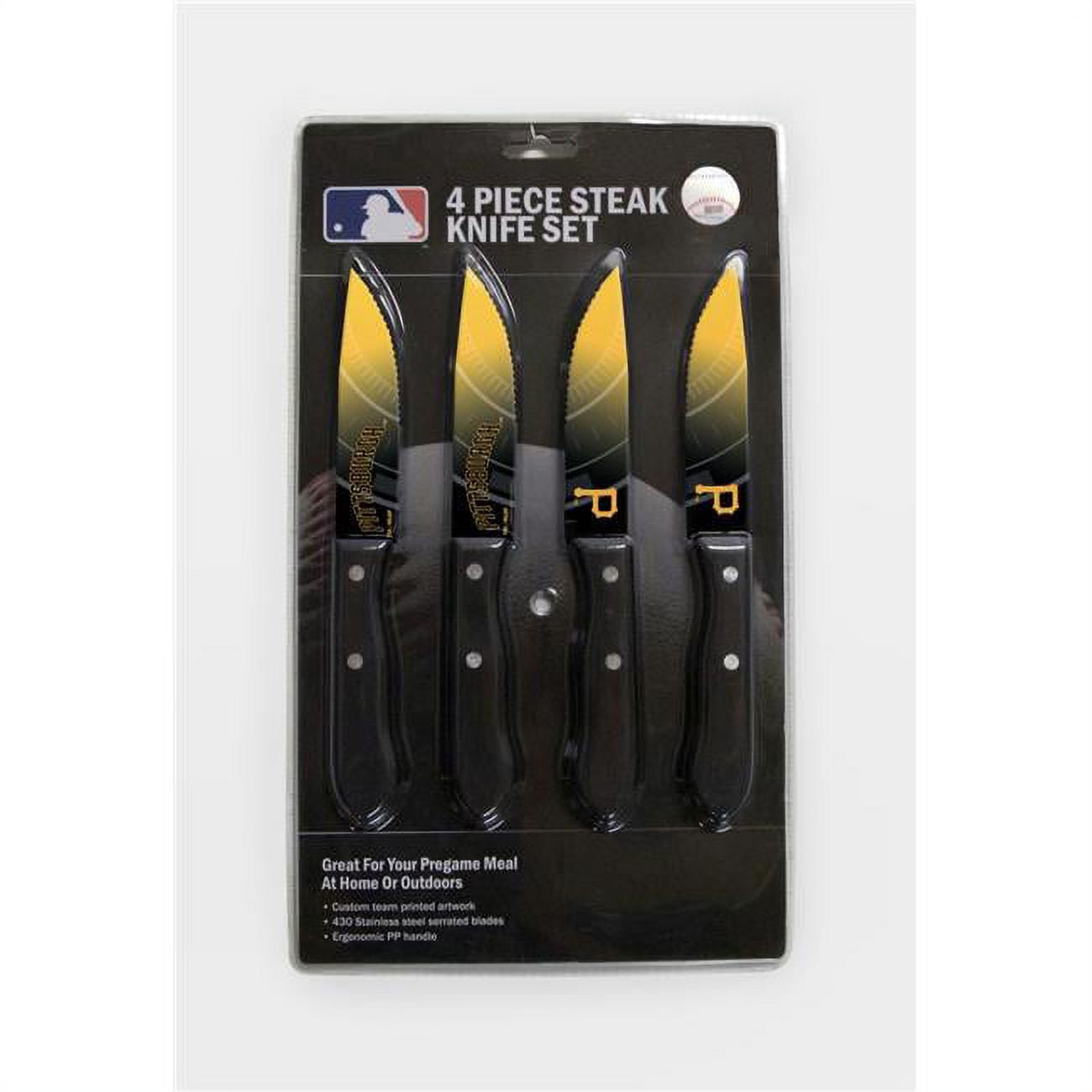 Picture of Pittsburgh Pirates Knife Set - Steak - 4 Pack