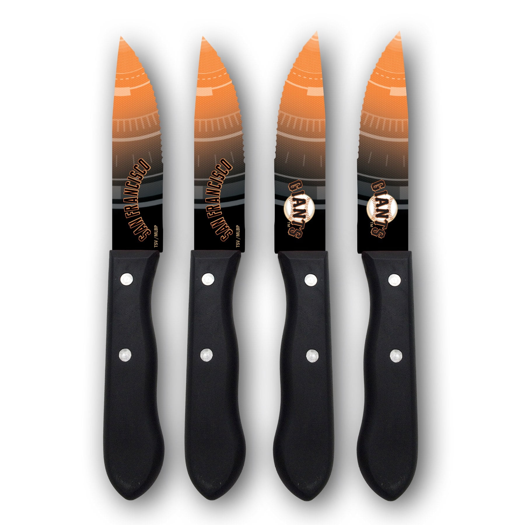 Picture of San Francisco Giants Knife Set - Steak - 4 Pack