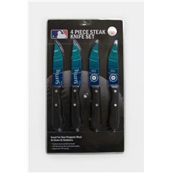 Seattle Mariners Knife Set - Steak - 4 Pack