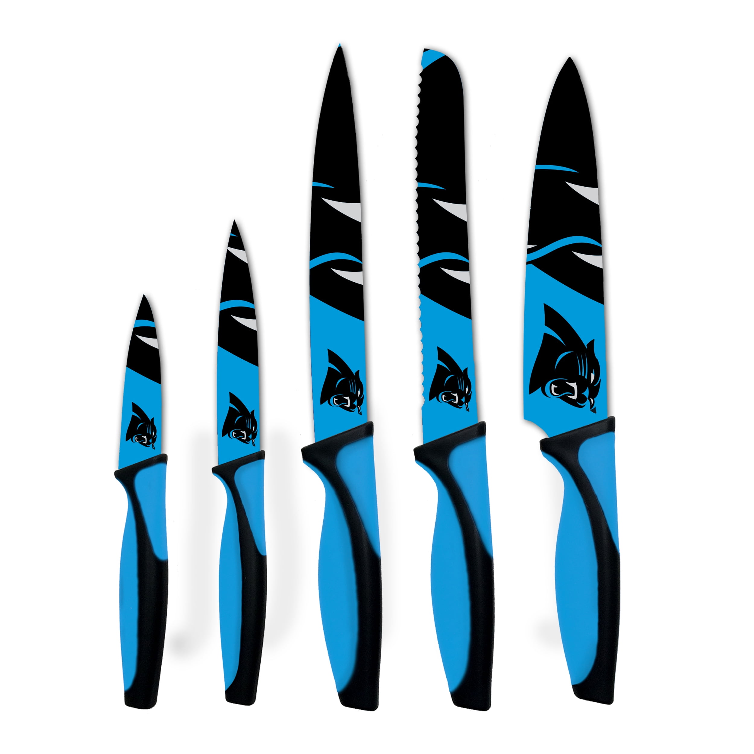 Picture of Carolina Panthers Knife Set - Kitchen - 5 Pack