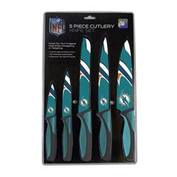 Picture of Miami Dolphins Knife Set - Kitchen - 5 Pack