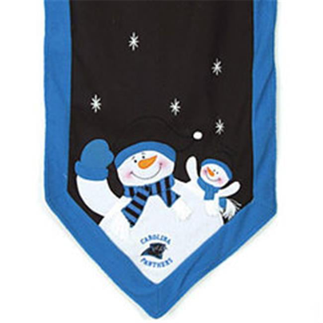 Picture of Carolina Panthers Table Runner 72x15 Snowman