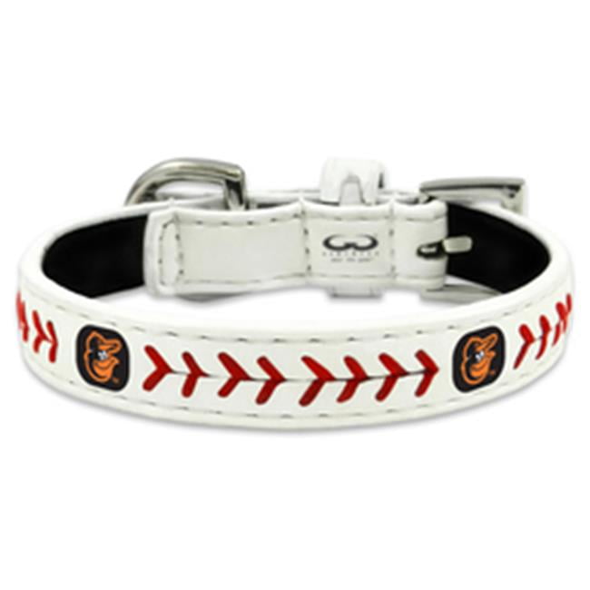 Picture of Baltimore Orioles Classic Leather Toy Baseball Collar
