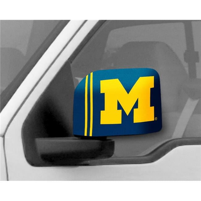 Michigan Wolverines Mirror Cover - Large