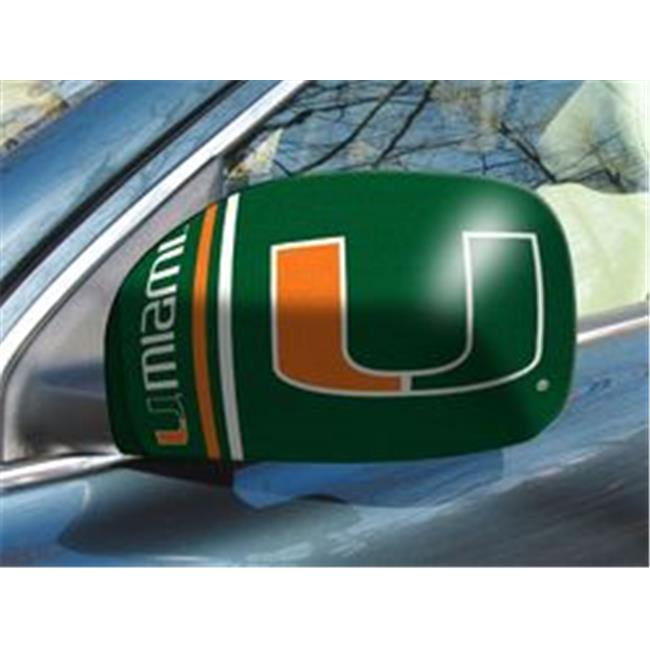 Miami Hurricanes Mirror Cover - Small