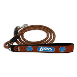 Detroit Lions Football Leather Leash - L