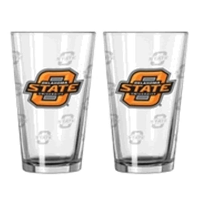 Picture of Oklahoma State Cowboys 16 oz Pint Glass - 3 Color