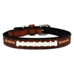 Oregon State Beavers Classic Leather Toy Football Collar
