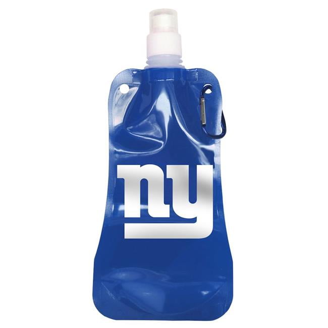 New York Giants 16 ounce Foldable Water Bottle