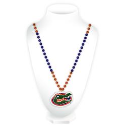 Florida Gators Beads with Medallion Mardi Gras Style Special Order