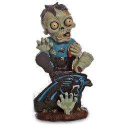 Carolina Panthers Zombie On Logo Figurine