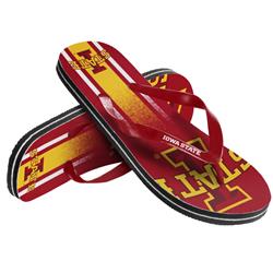 Iowa State Cyclones Unisex Gradient Big Logo Flip Flop - 2016