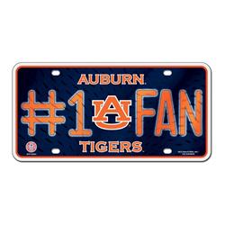Auburn Tigers License Plate #1 Fan Special Order