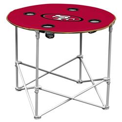 Picture of San Francisco 49ers Table Round Tailgate