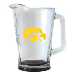 Iowa Hawkeyes 60 oz Elite Glass Pitcher