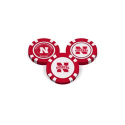 Nebraska Cornhuskers Golf Chip with Marker - Bulk