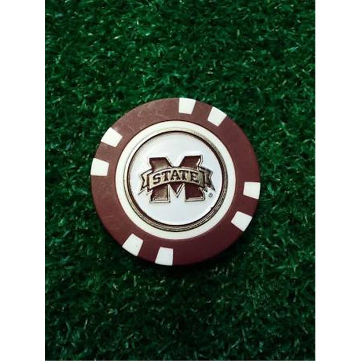 Mississippi State Bulldogs Golf Chip with Marker Bulk Special Order