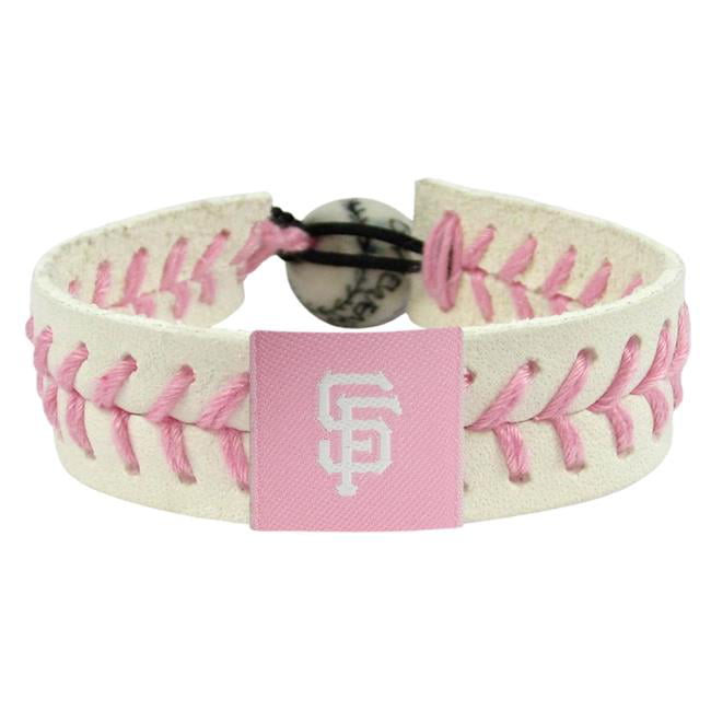 Picture of San Francisco Giants Pink Baseball Bracelet