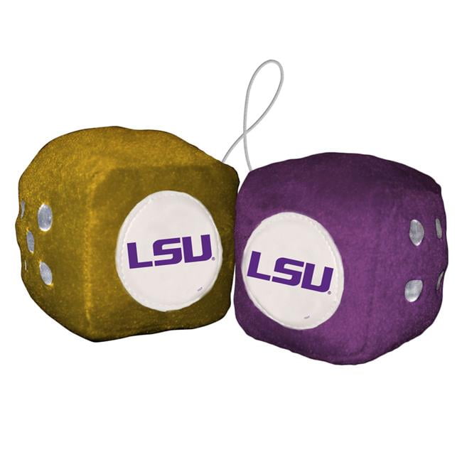 LSU Tigers Fuzzy Dice