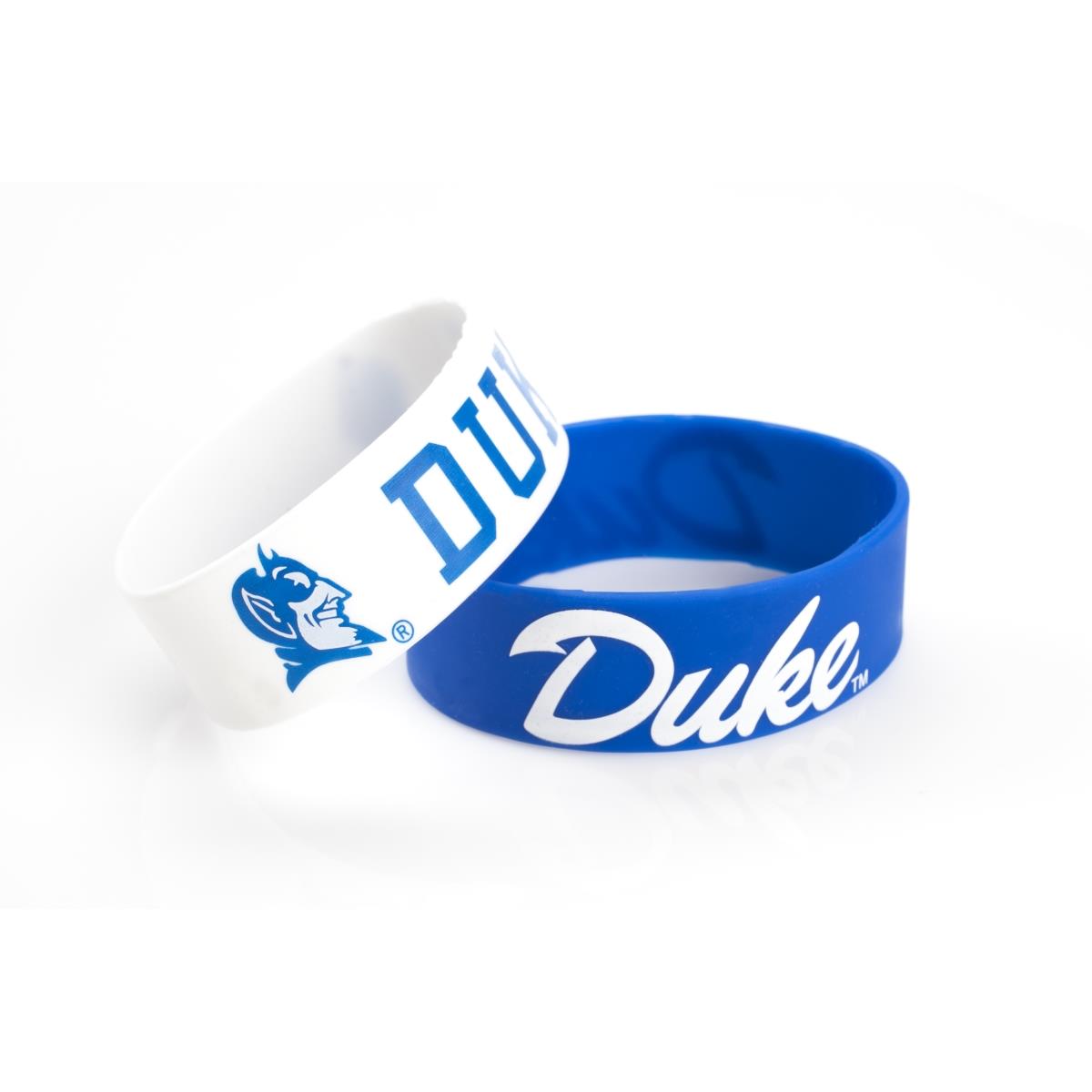 Duke Blue Devils Bracelets 2 Pack Wide