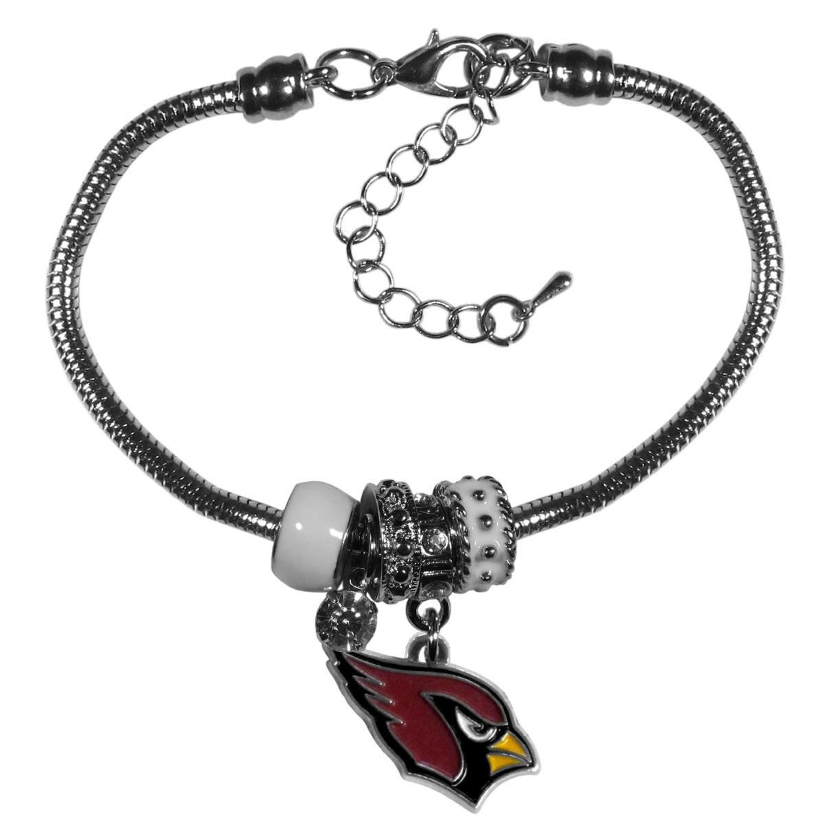 Picture of Arizona Cardinals Bracelet Euro Bead Style