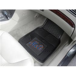 New York Mets Heavy Duty 2-Piece Vinyl Car Mats