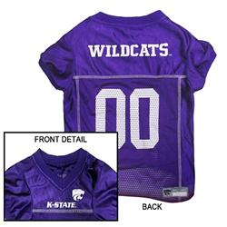 Kansas State Wildcats Pet Jersey Size XS Special Order