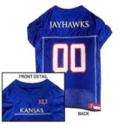 Kansas Jayhawks Pet Jersey Size XS
