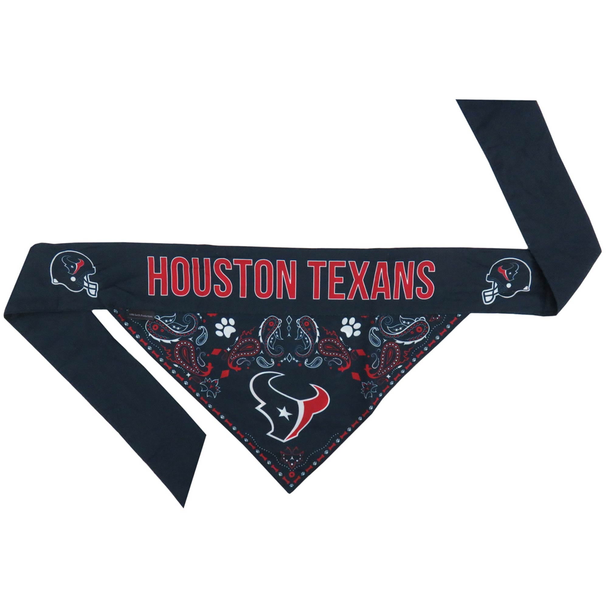 Houston Texans Pet Bandanna Size XS