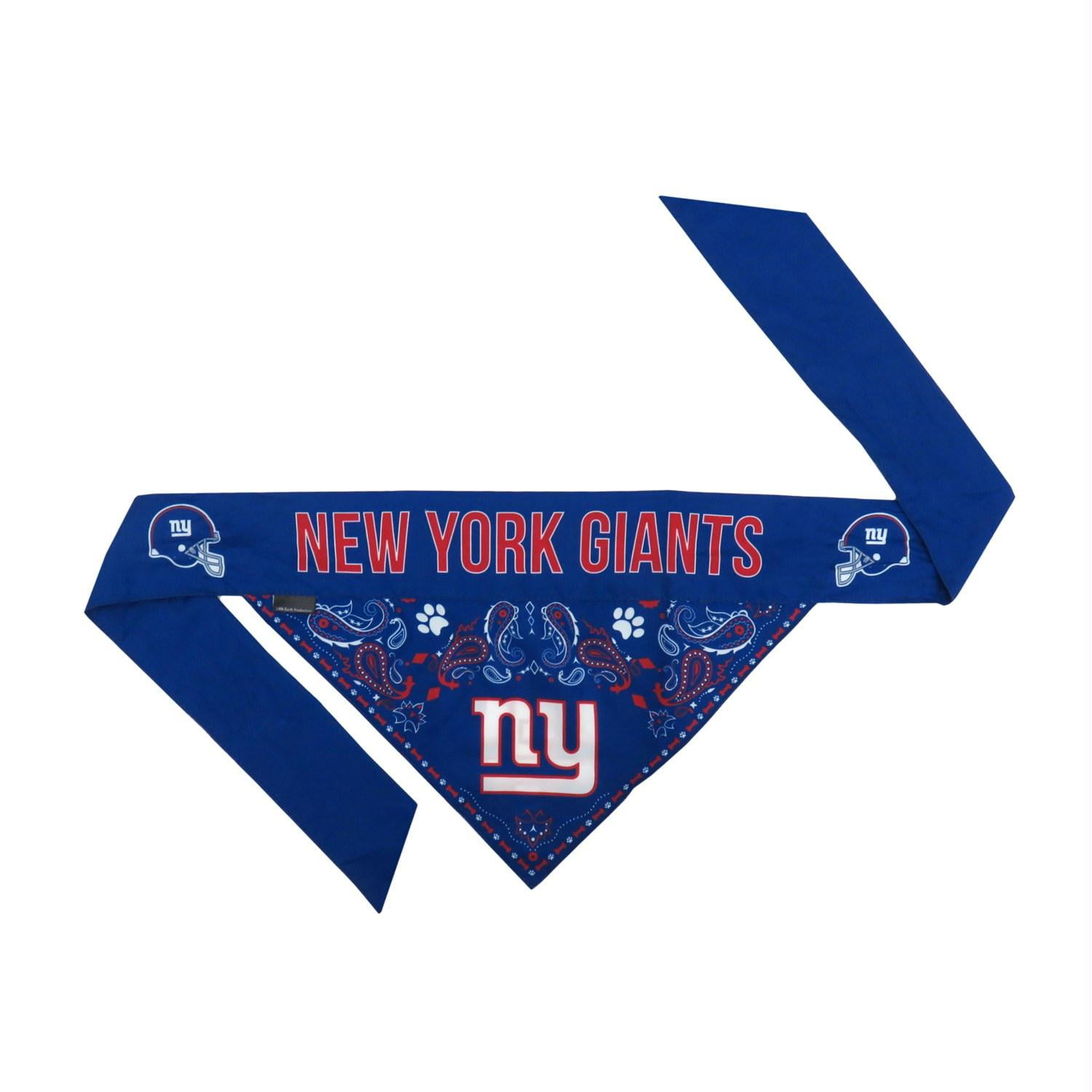 New York Giants Pet Bandanna Size M