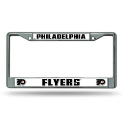 Philadelphia Flyers License Plate Frame Chrome