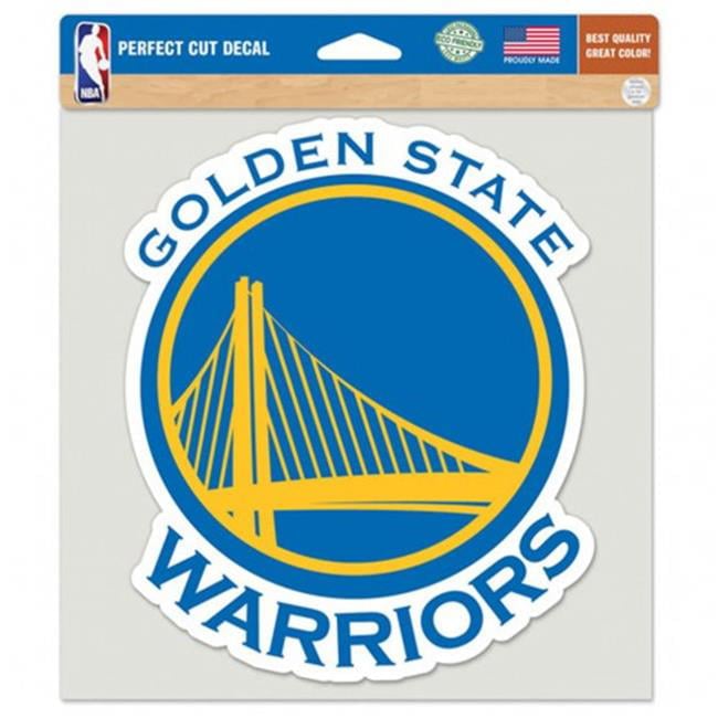 Picture of Golden State Warriors Decal 8x8 Die Cut Color