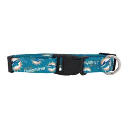 Miami Dolphins Pet Collar Size M
