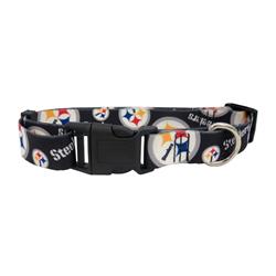 Pittsburgh Steelers Pet Collar Size L