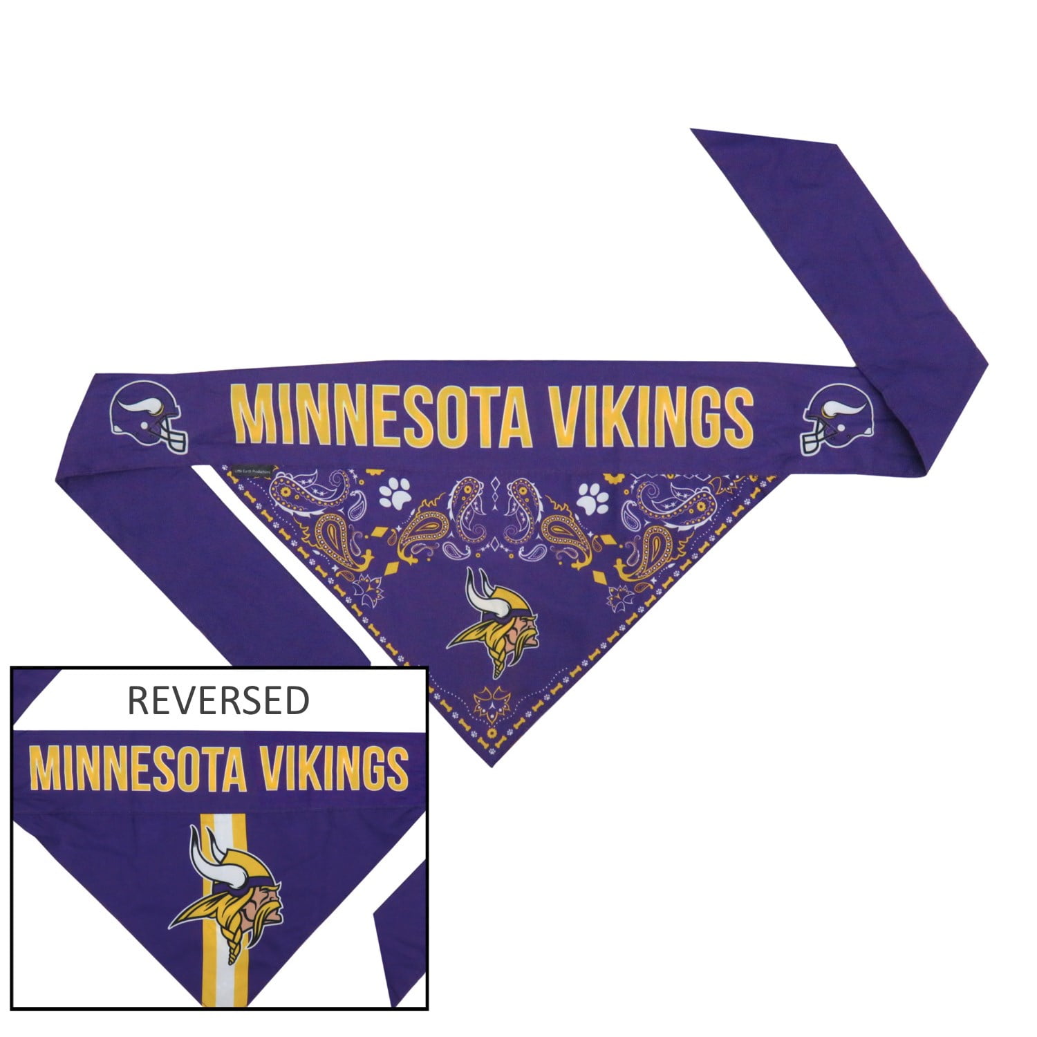 Minnesota Vikings Pet Bandanna Size S