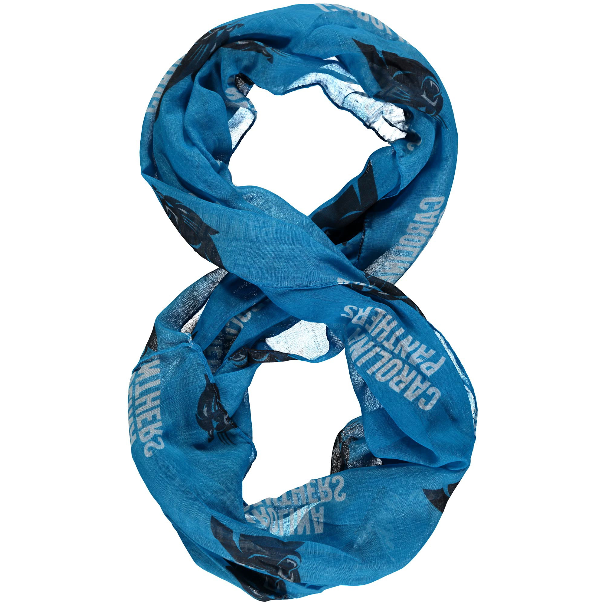 Carolina Panthers Scarf - Infinity Style - Alternate
