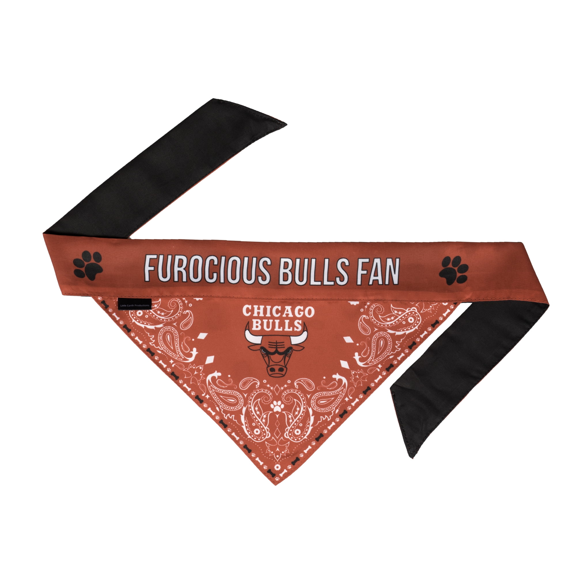 Chicago Bulls Pet Bandanna Size L Special Order