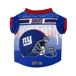 New York Giants Pet Performance Tee Shirt Size XL