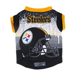 Pittsburgh Steelers Pet Performance Tee Shirt Size XL