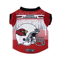 Arizona Cardinals Pet Performance Tee Shirt Size S