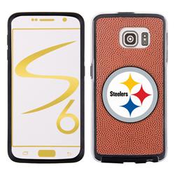 Picture of Pittsburgh Steelers Classic NFL Football Pebble Grain Feel Samsung Galaxy S6 Case - Special Order