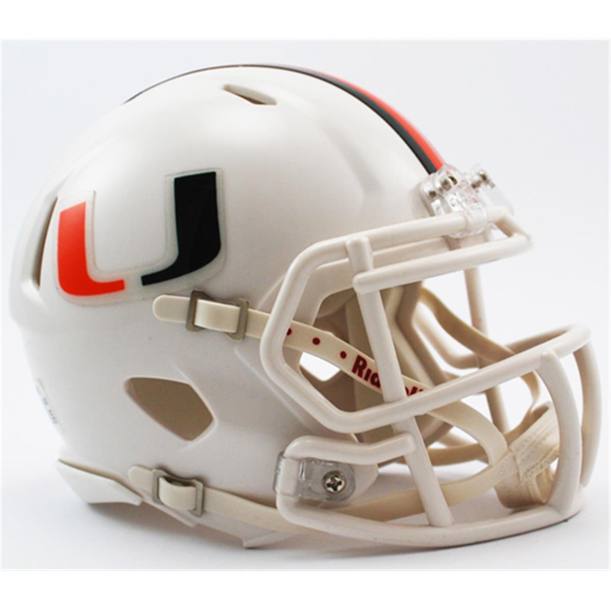 Miami Hurricanes Helmet -  Replica Full Size - Speed Style