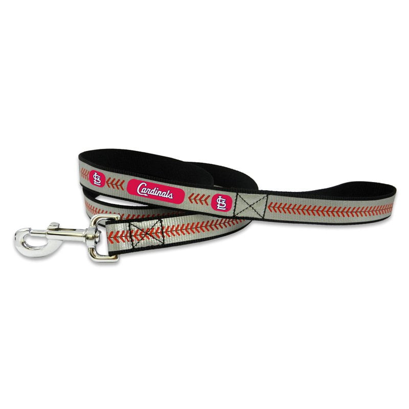 Picture of St. Louis Cardinals Reflective Baseball Leash - S