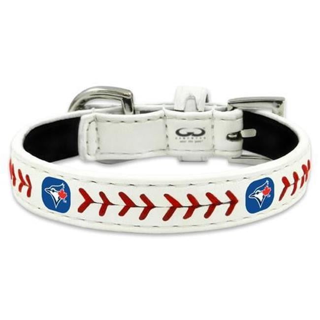 Picture of Toronto Blue Jays Classic Leather Toy Baseball Collar